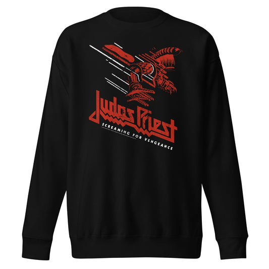 MerchMoment Judas Priest - Screaming for Vengeance Sweatshirt [Apparel] Black
