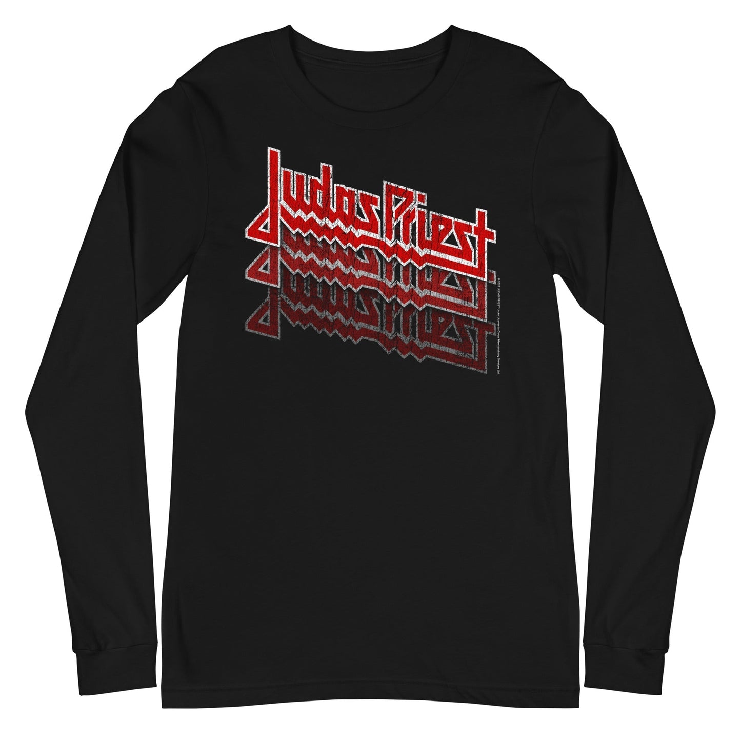 MerchMoment Judas Priest - Triple Vision Logo Long Sleeve T-Shirt [Apparel] Black