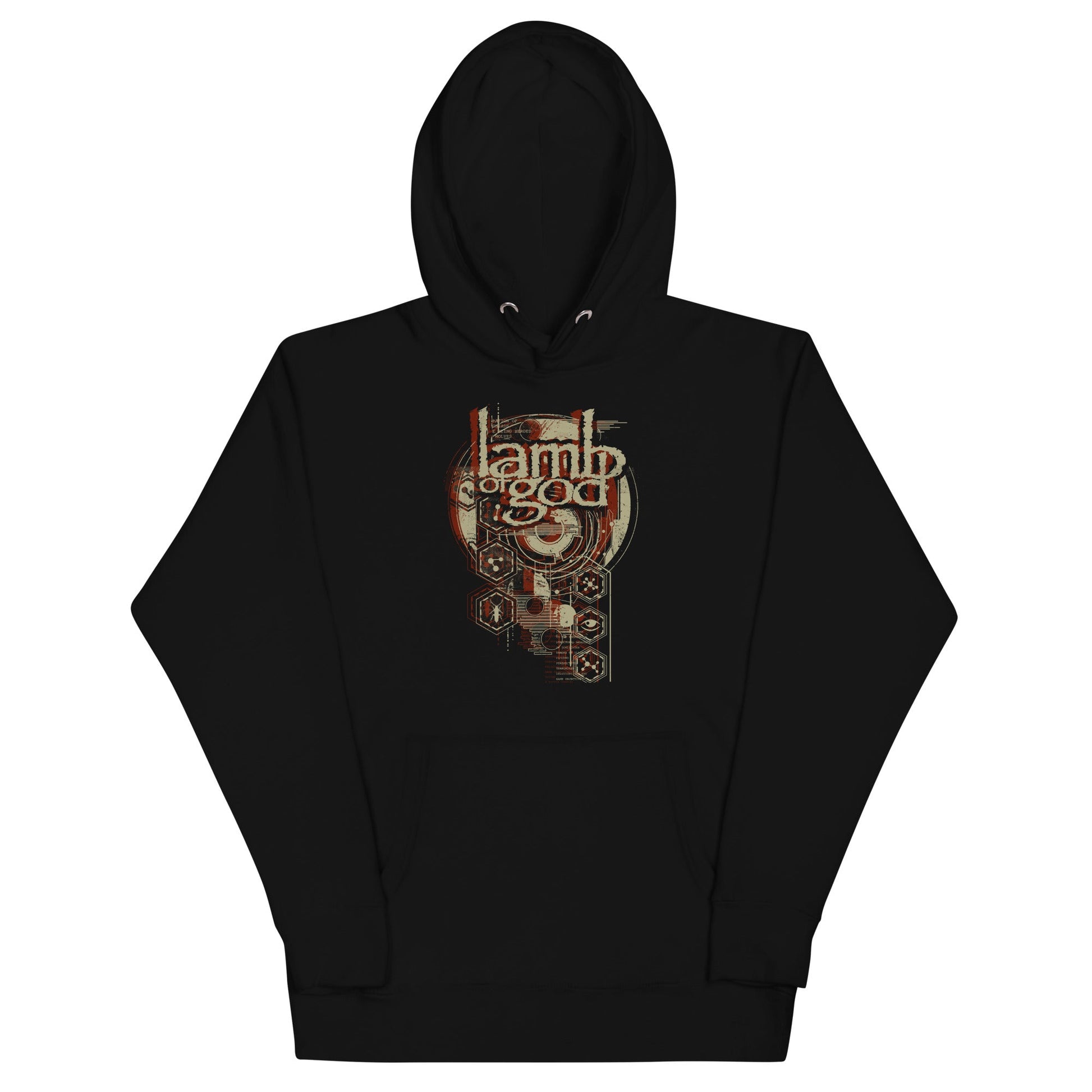 MERCHMOMENT Lamb of God - Analog Hoodie [Apparel] - Rock Band Apparel