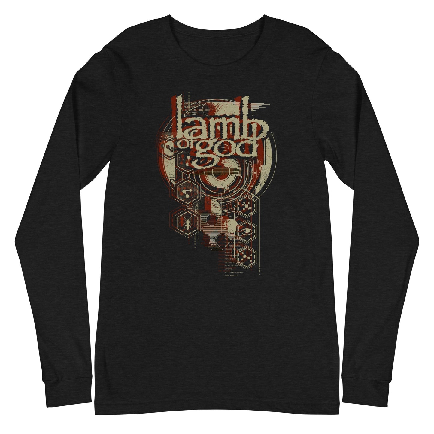 MerchMoment Lamb of God - Analog Long Sleeve T-Shirt [Apparel] Black