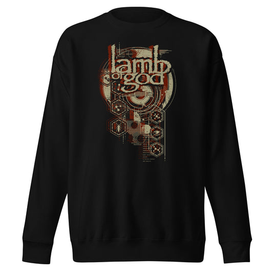 MERCHMOMENT Lamb of God - Analog Sweatshirt [Apparel] - Rock Band Apparel