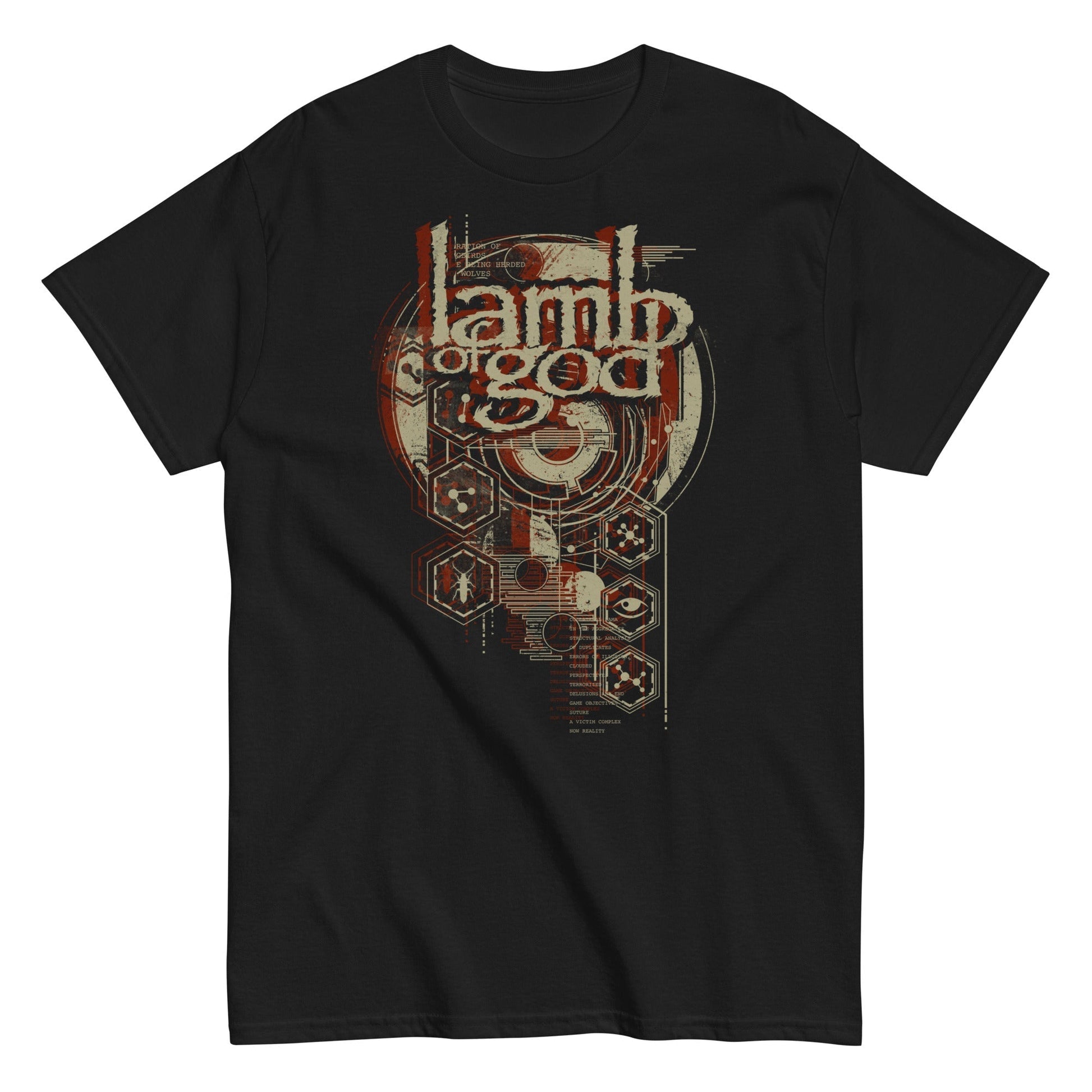 MerchMoment Lamb of God - Analog T-Shirt [Apparel] Black
