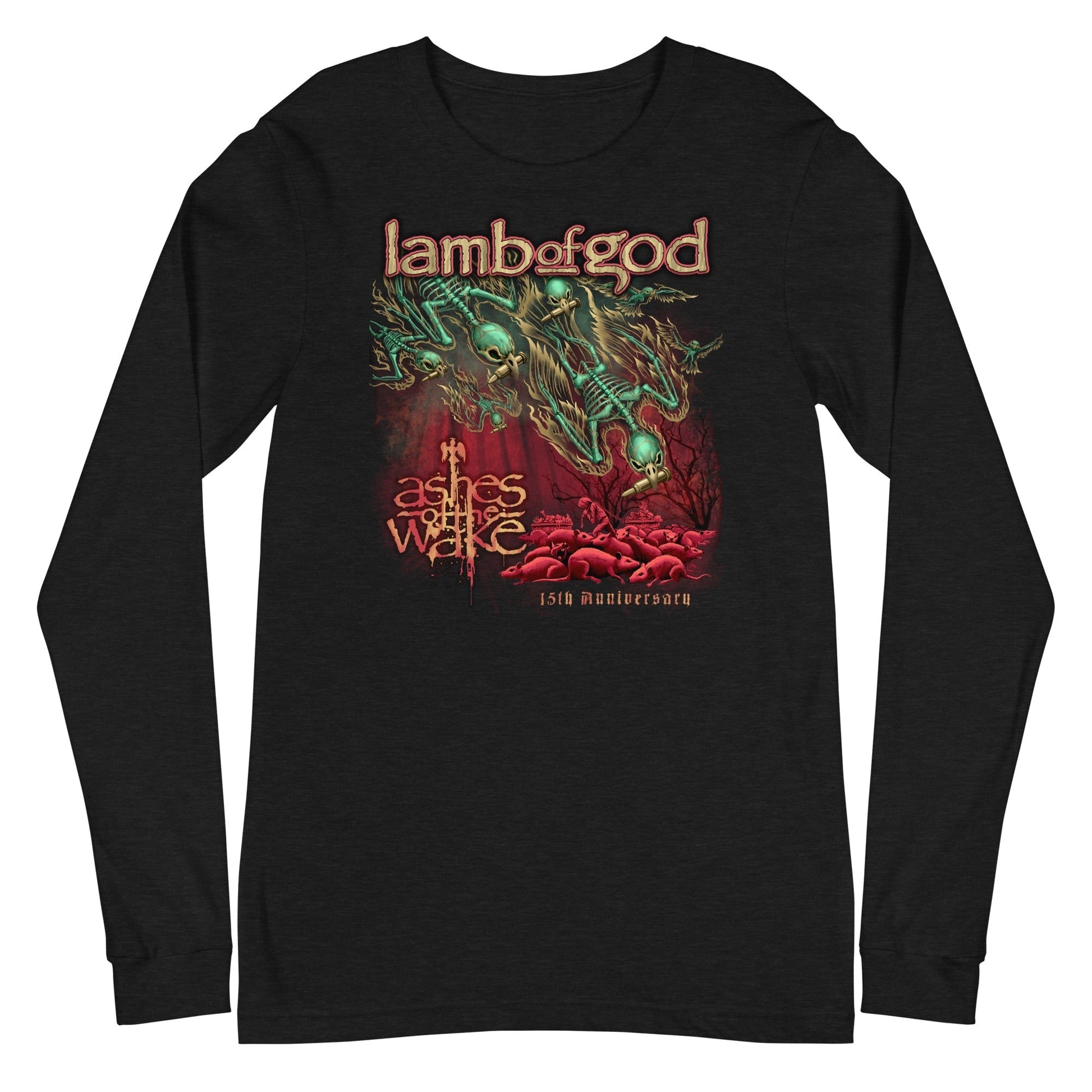 MERCHMOMENT Lamb of God - Ashes Anniversary Long Sleeve T-Shirt [Apparel] - Rock Band Apparel