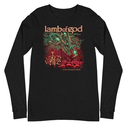 MERCHMOMENT Lamb of God - Ashes Anniversary Long Sleeve T-Shirt [Apparel] - Rock Band Apparel