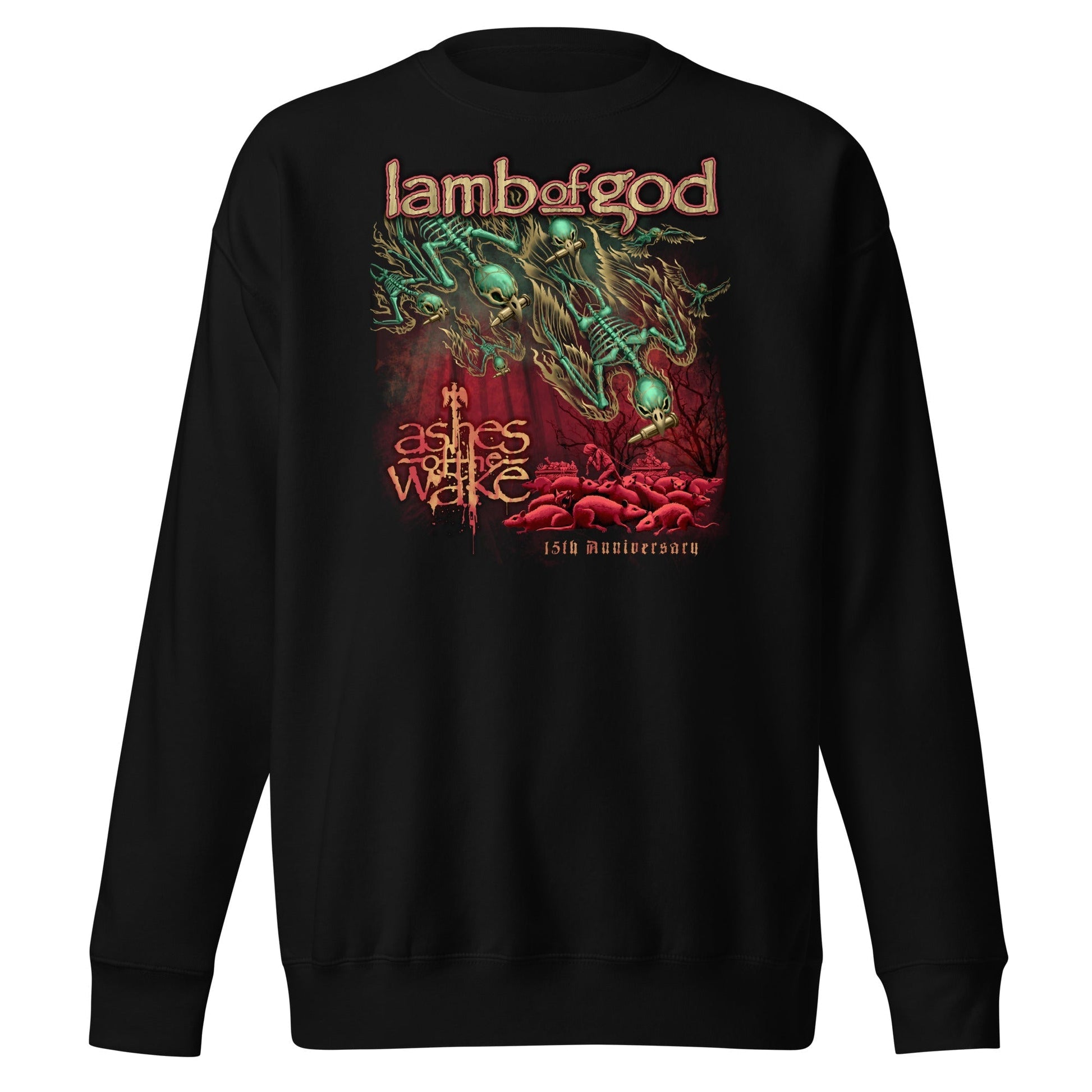 MERCHMOMENT Lamb of God - Ashes Anniversary Sweatshirt [Apparel] - Rock Band Apparel