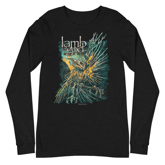 MERCHMOMENT Lamb of God - Broken Wing Long Sleeve T-Shirt [Apparel] - Rock Band Apparel