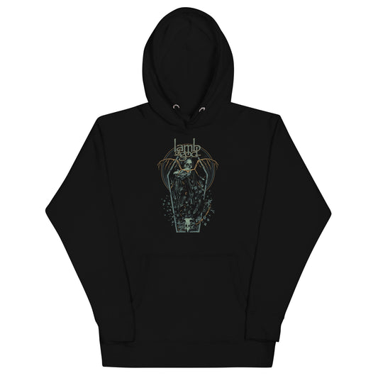 MerchMoment Lamb of God - Casket Hoodie [Apparel] Black