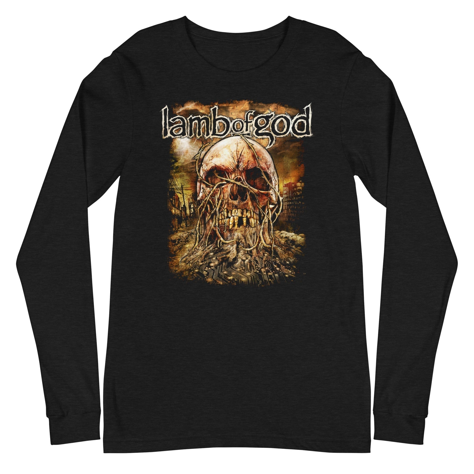 MerchMoment Lamb of God - Circle of Death Long Sleeve T-Shirt [Apparel] Black