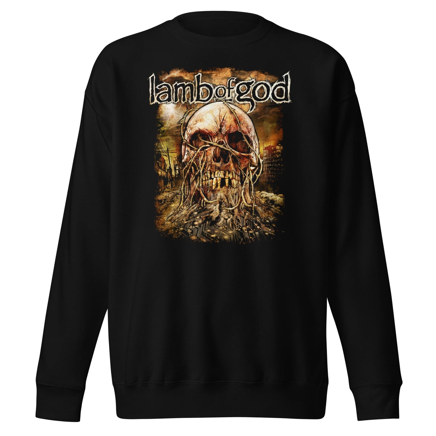 MerchMoment Lamb of God - Circle of Death Sweatshirt [Apparel] Black