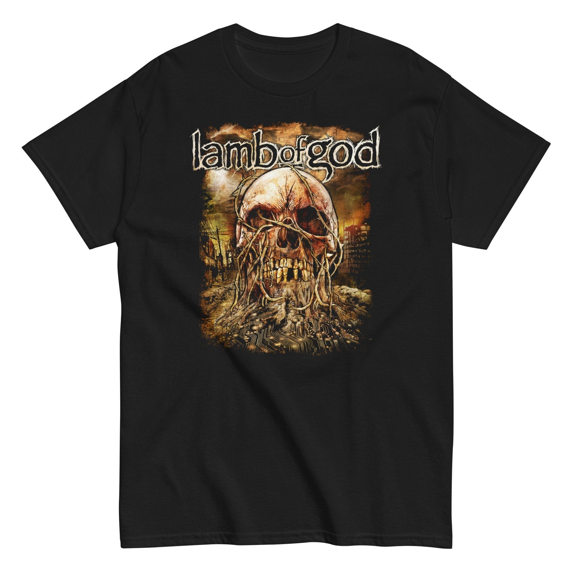 MerchMoment Lamb of God - Circle of Death T-Shirt [Apparel] Black