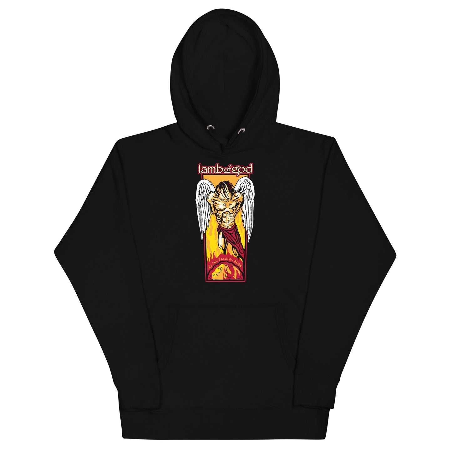 MerchMoment Lamb of God - Fallen Angel Hoodie [Apparel] Black