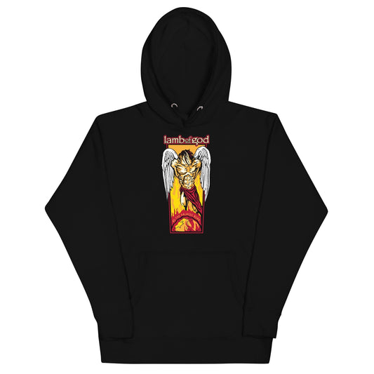 MerchMoment Lamb of God - Fallen Angel Hoodie [Apparel] Black