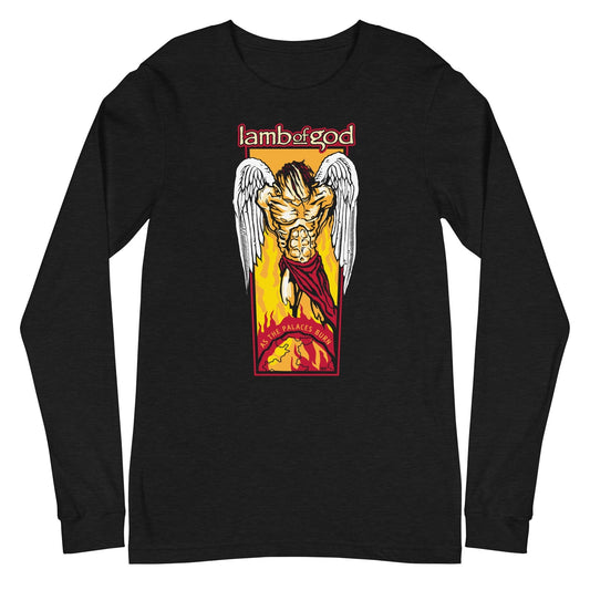 MERCHMOMENT Lamb of God - Fallen Angel Long Sleeve T-Shirt [Apparel] - Rock Band Apparel