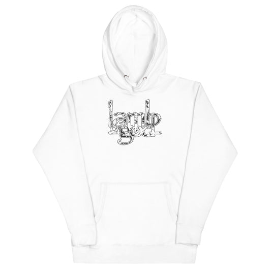 MERCHMOMENT Lamb of God - Filled Logo Hoodie [Apparel] - Rock Band Apparel