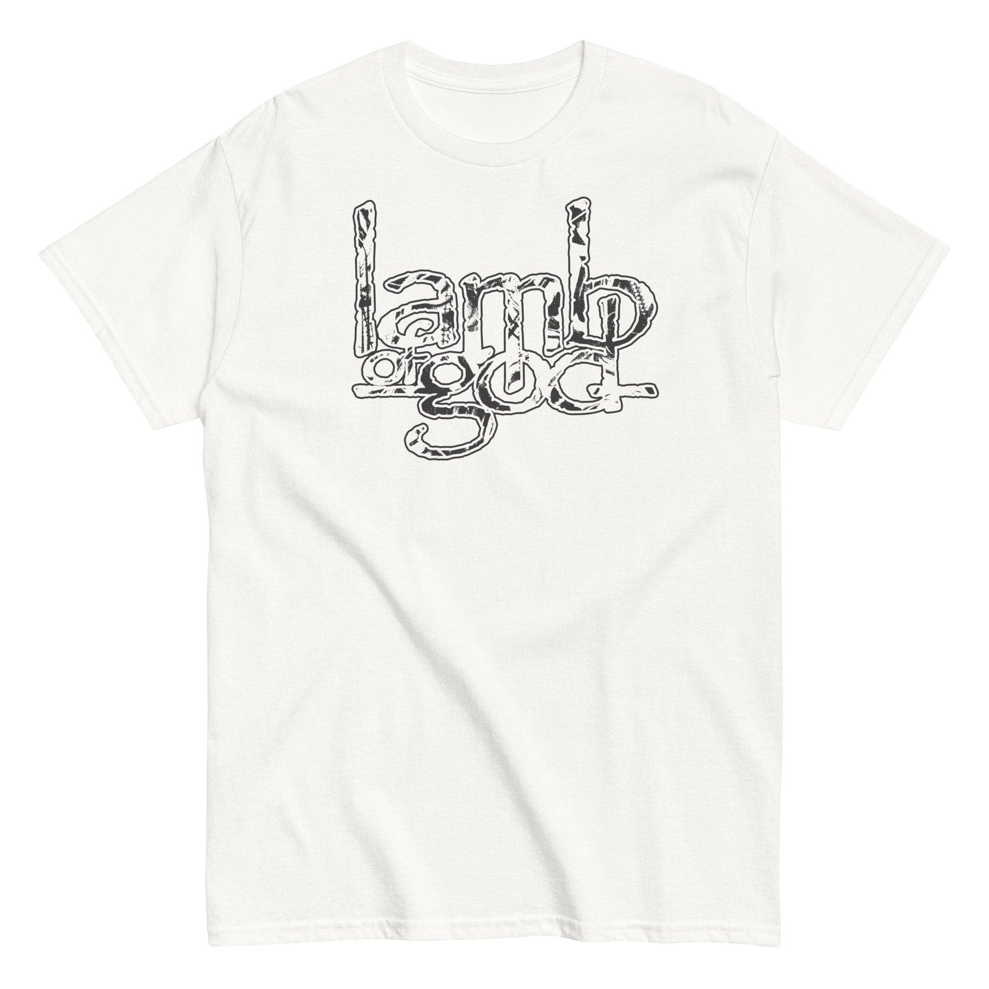MERCHMOMENT Lamb of God - Filled Logo T-Shirt [Apparel] - Rock Band Apparel