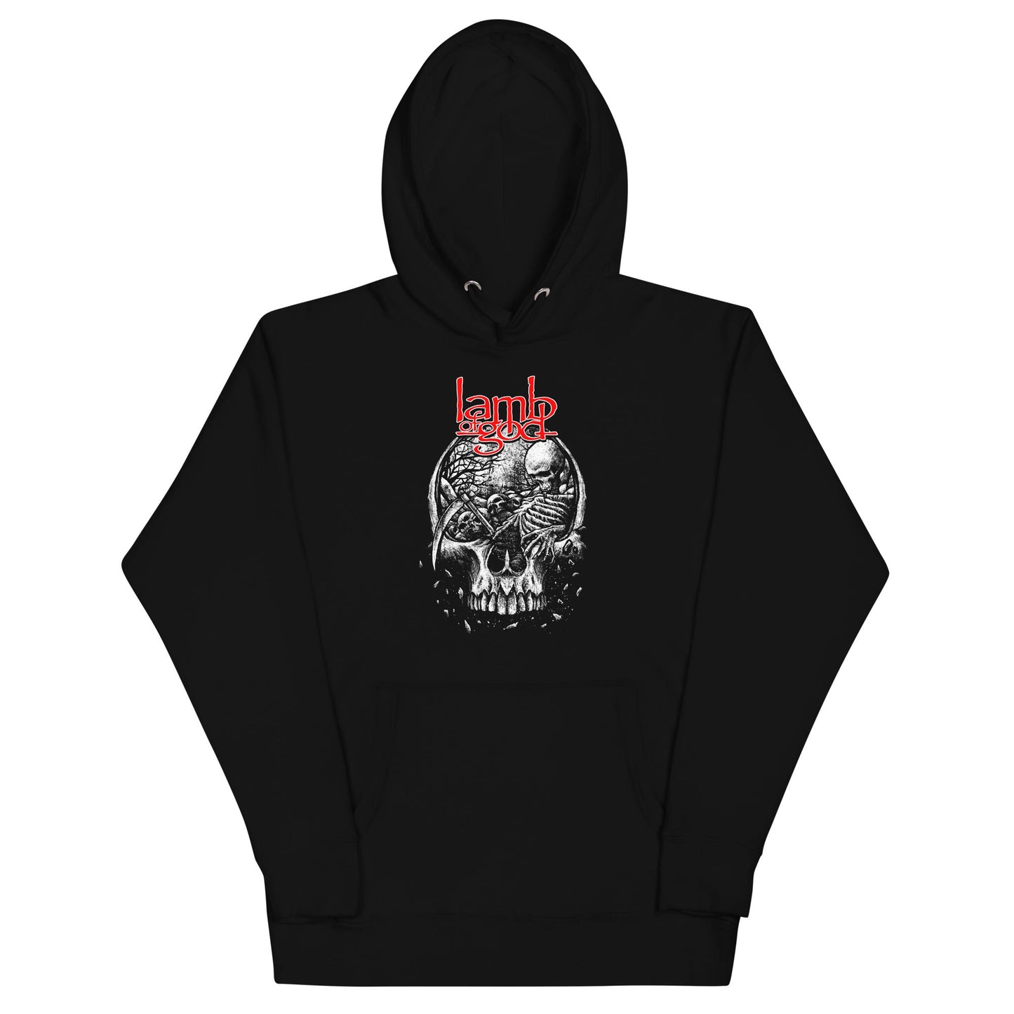 MerchMoment Lamb of God - Head Full of Ideas Hoodie [Apparel] Black