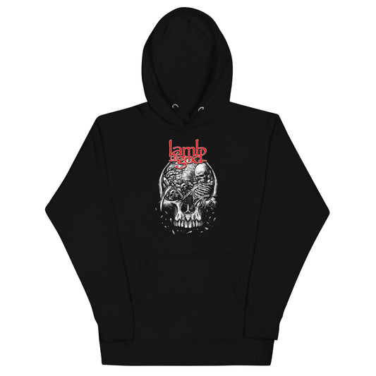 MerchMoment Lamb of God - Head Full of Ideas Hoodie [Apparel] Black