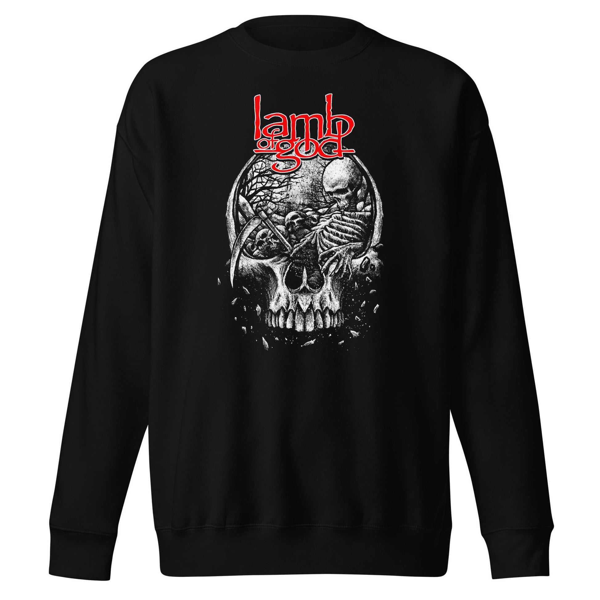 MerchMoment Lamb of God - Head Full of Ideas Sweatshirt [Apparel] Black