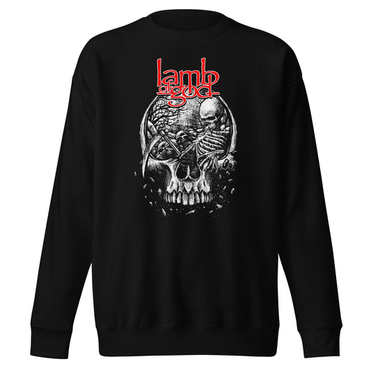 MerchMoment Lamb of God - Head Full of Ideas Sweatshirt [Apparel] Black