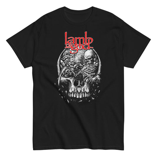 MerchMoment Lamb of God - Head Full of Ideas T-Shirt [Apparel] Black