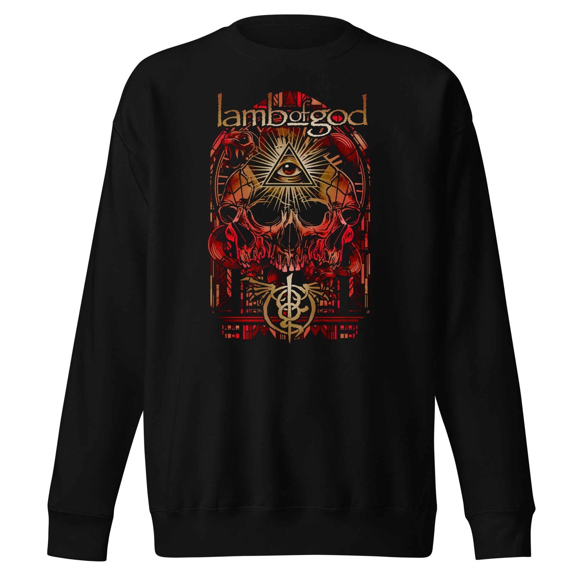 MerchMoment Lamb of God - Providence Skull Sweatshirt [Apparel] Black