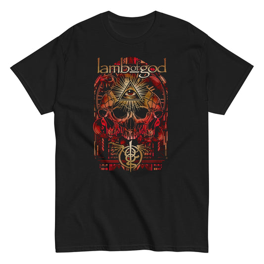 MerchMoment Lamb of God - Providence Skull T-Shirt [Apparel] Black