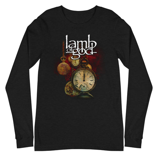 MerchMoment Lamb of God - Time and Again Long Sleeve T-Shirt [Apparel] Black