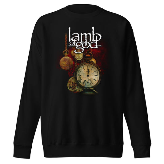 MerchMoment Lamb of God - Time and Again Sweatshirt [Apparel] Black