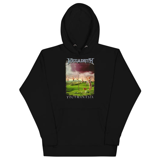 MerchMoment Megadeth - 20th Youthanasia Hoodie [Apparel] Black