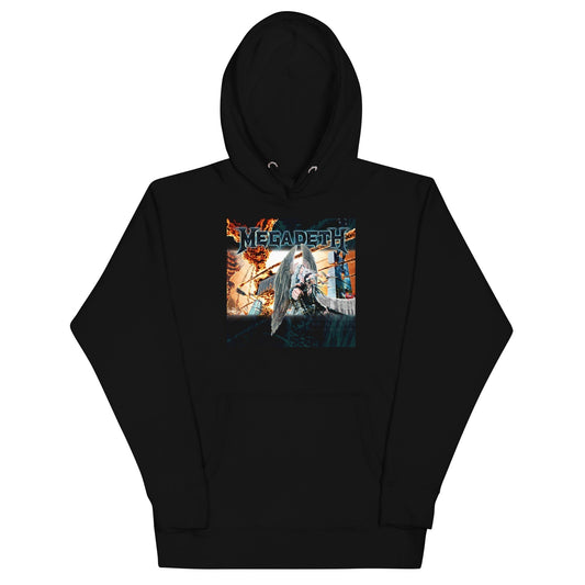 MerchMoment Megadeth - Angel Flames Hoodie [Apparel] Black