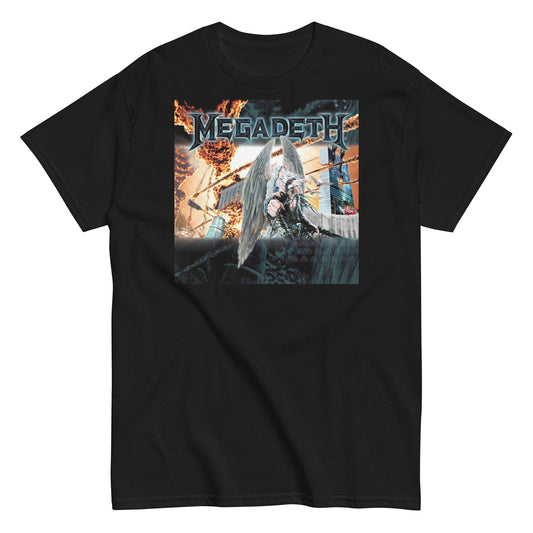 MERCHMOMENT Megadeth - Angel Flames T-Shirt [Apparel] - Rock Band Apparel