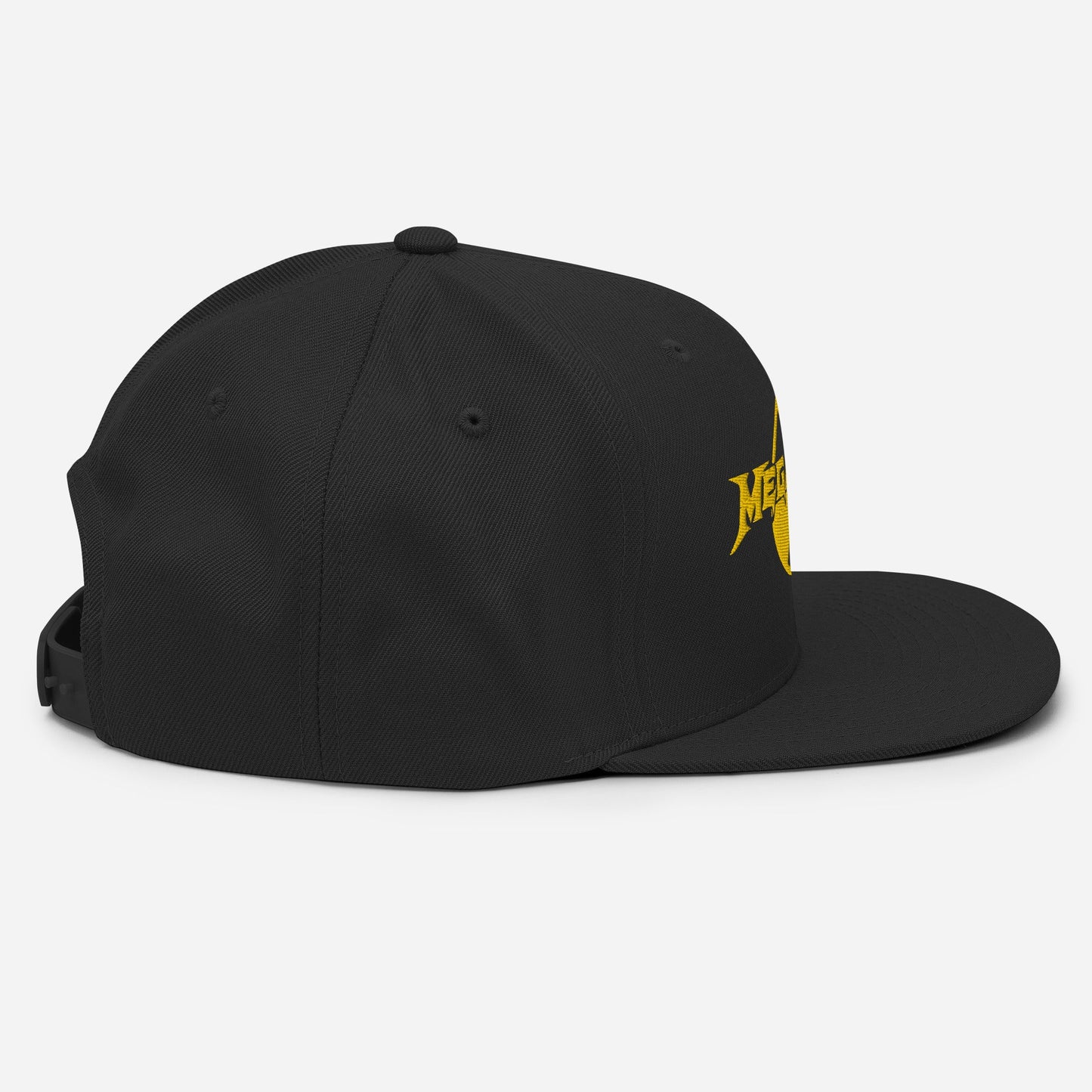 MERCHMOMENT Megadeth Black Nuclear Snapback Hat [Apparel] - Rock Band Apparel