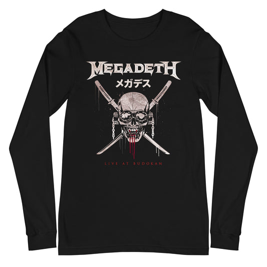 MERCHMOMENT Megadeth - Bukokan Long Sleeve T-Shirt [Apparel] - Rock Band Apparel
