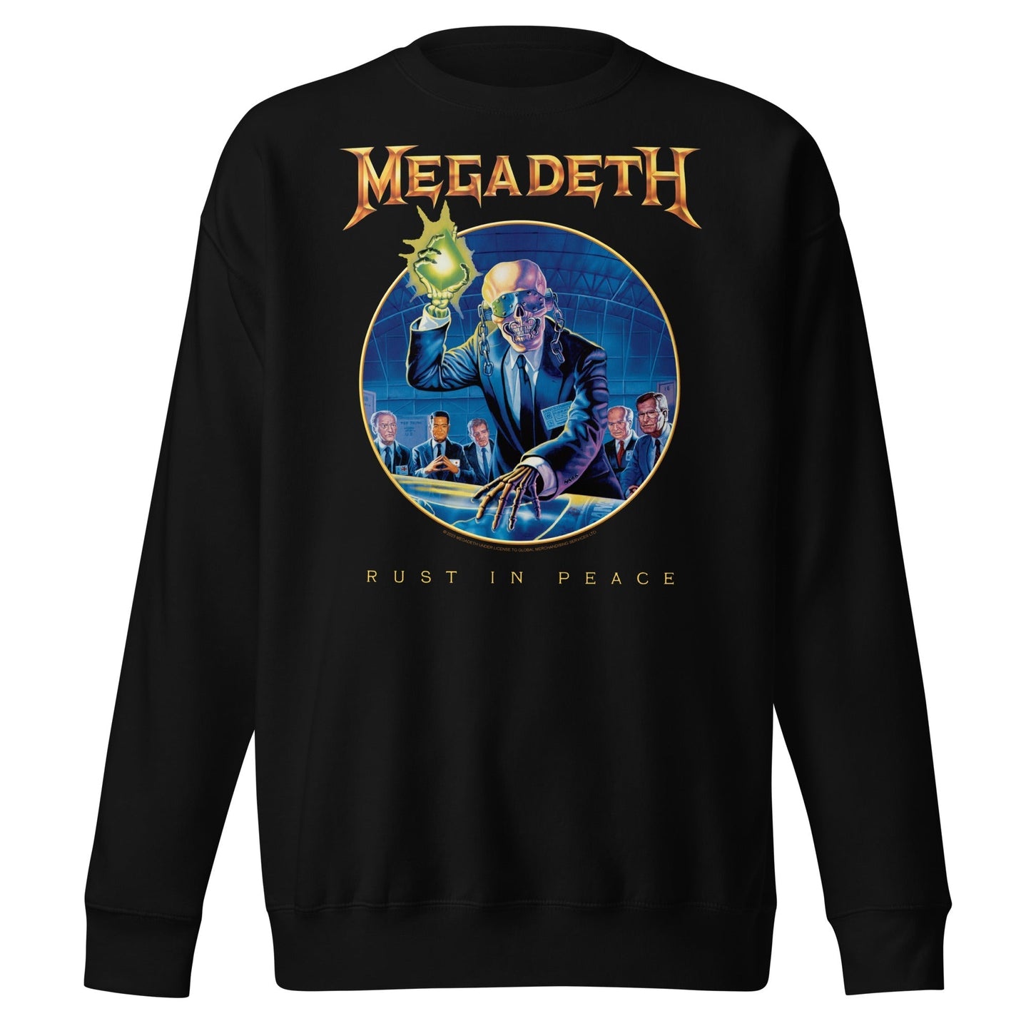 MERCHMOMENT Megadeth - Circle of Rust Sweatshirt [Apparel] - Rock Band Apparel