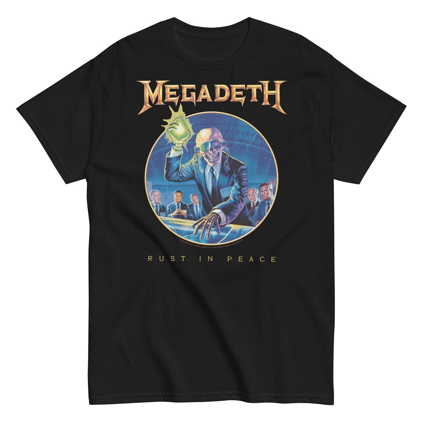 MerchMoment Megadeth - Circle of Rust T-Shirt [Apparel] Black