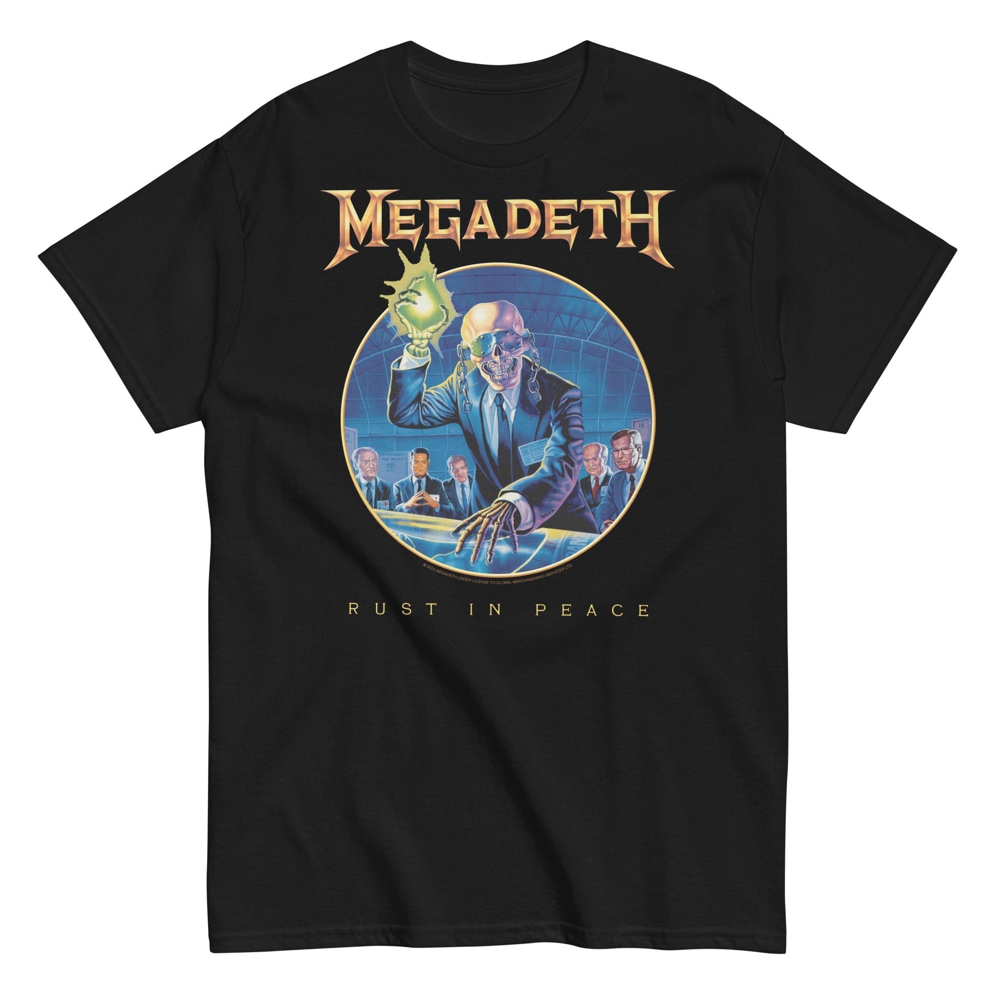 MerchMoment Megadeth - Circle of Rust T-Shirt [Apparel] Black