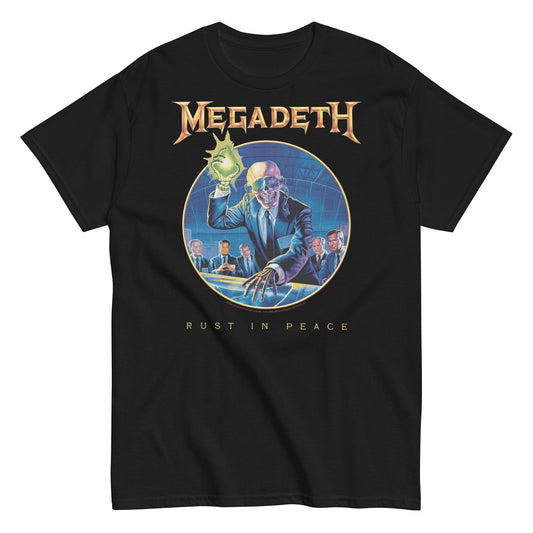 MERCHMOMENT Megadeth - Circle of Rust T-Shirt [Apparel] - Rock Band Apparel