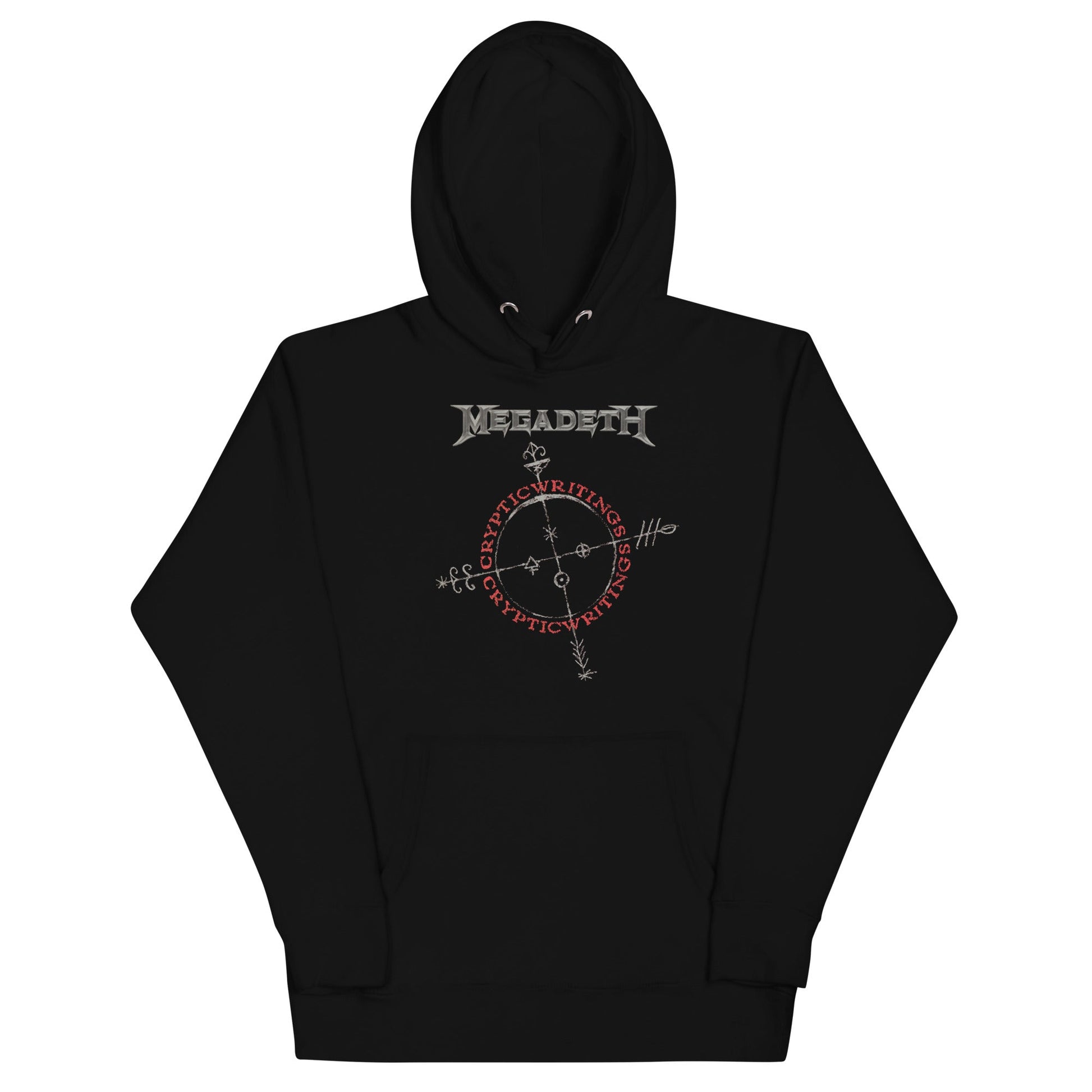 MERCHMOMENT Megadeth - Cryptic Writings Hoodie [Apparel] - Rock Band Apparel