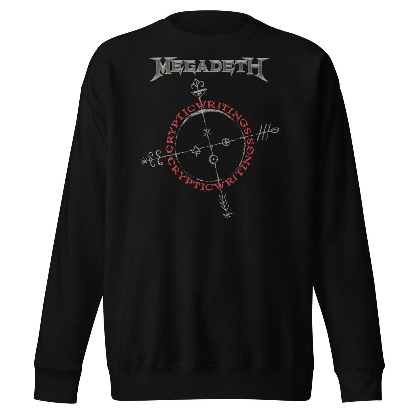 MerchMoment Megadeth - Cryptic Writings Sweatshirt [Apparel] Black