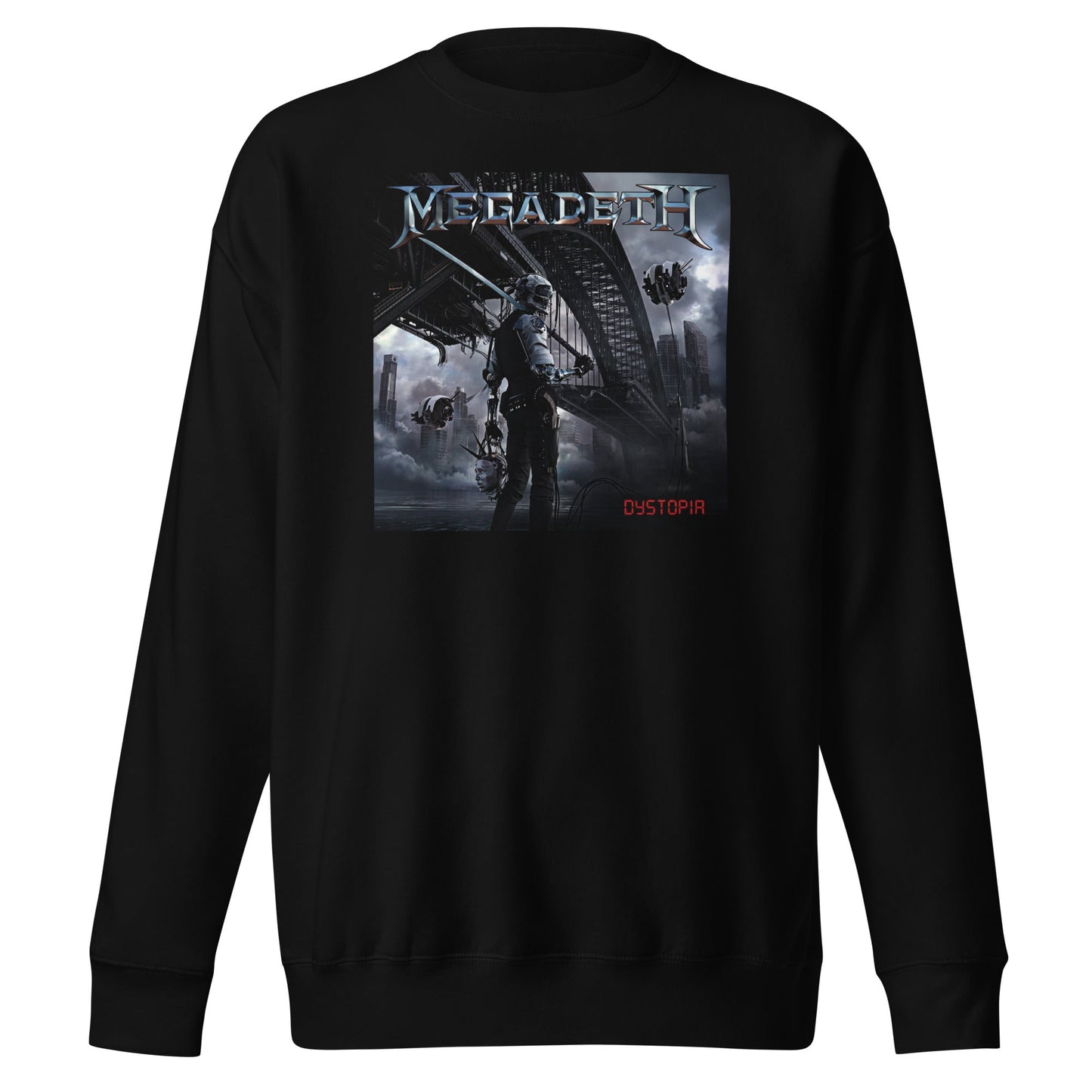MERCHMOMENT Megadeth - Dystopia Sweatshirt [Apparel] - Rock Band Apparel