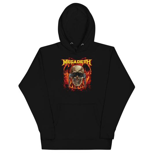 MerchMoment Megadeth - Flash Burn Hoodie [Apparel] Black