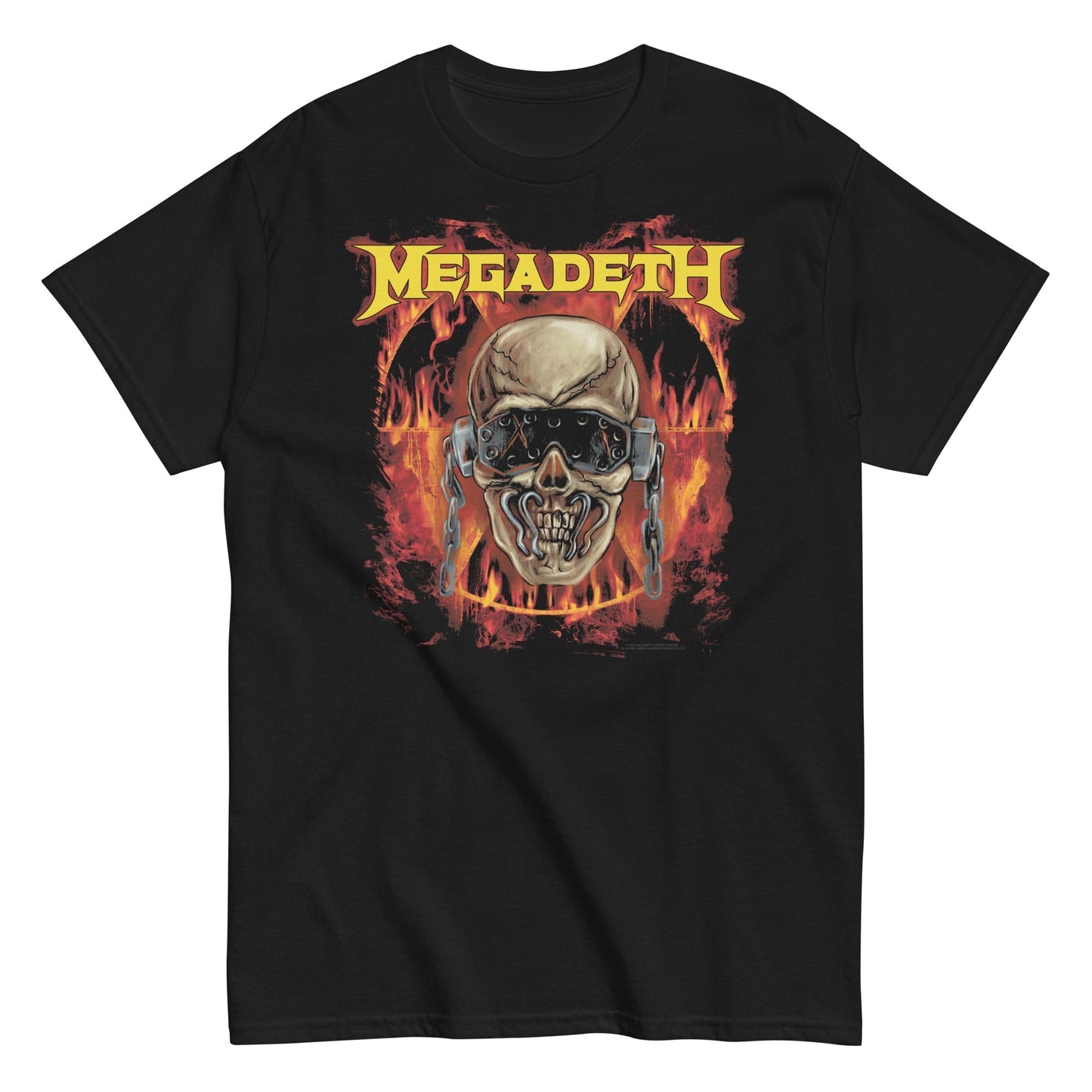 MerchMoment Megadeth - Flash Burn T-Shirt [Apparel] Black