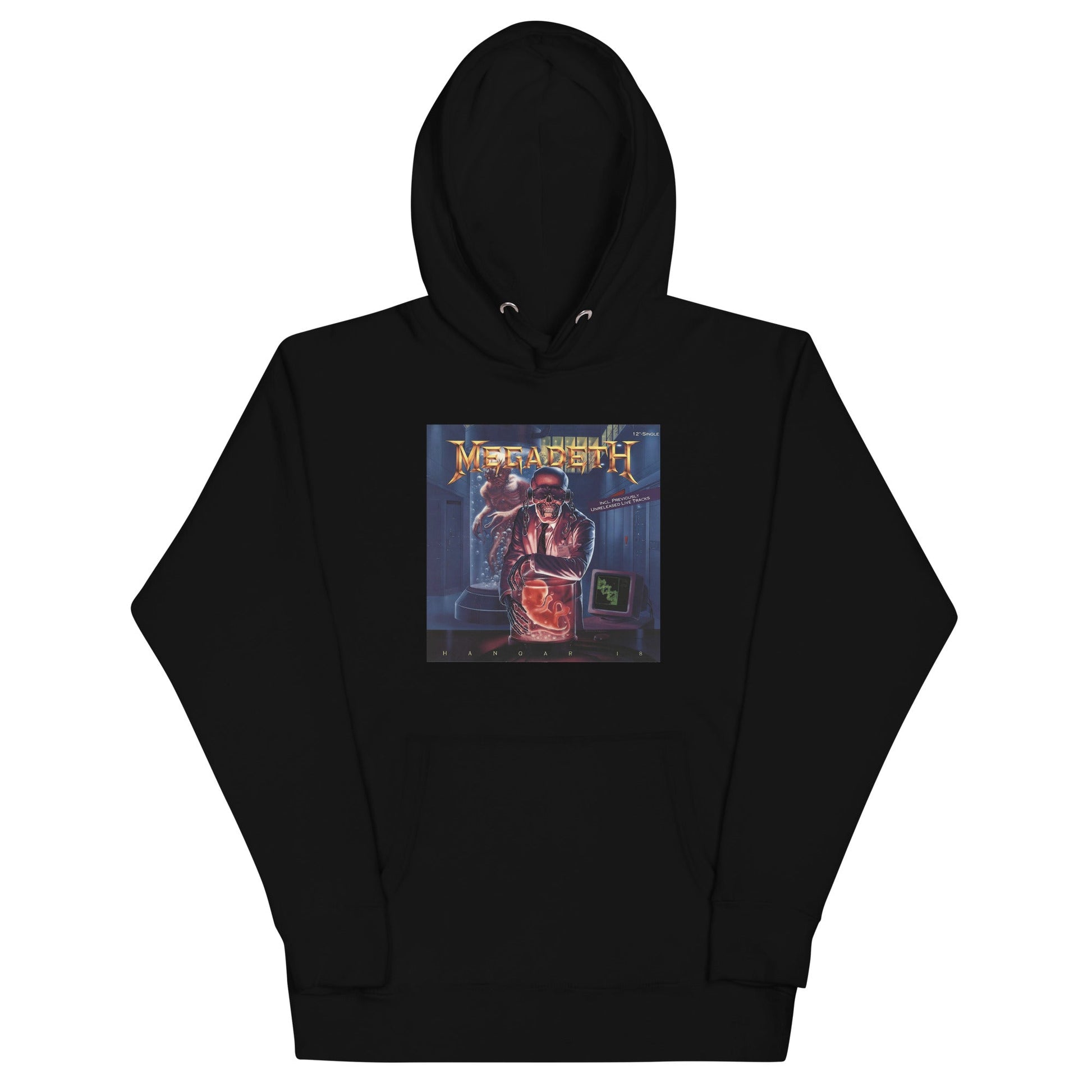 MERCHMOMENT Megadeth - Hangar 18 Hoodie [Apparel] - Rock Band Apparel