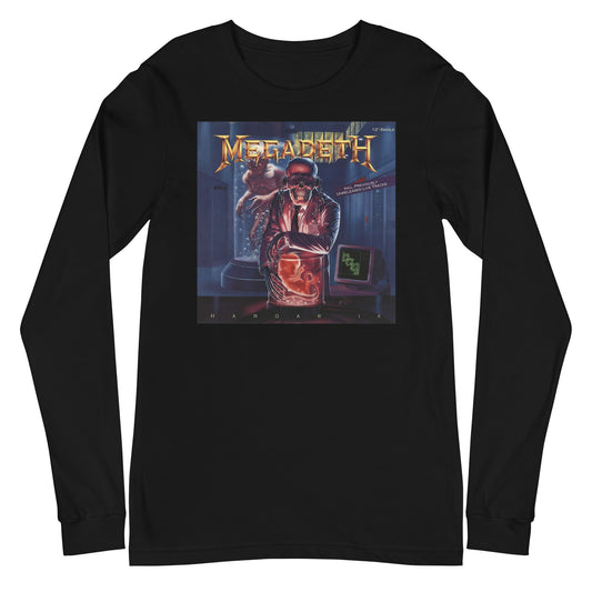 MerchMoment Megadeth - Hangar 18 Long Sleeve T-Shirt [Apparel] Black