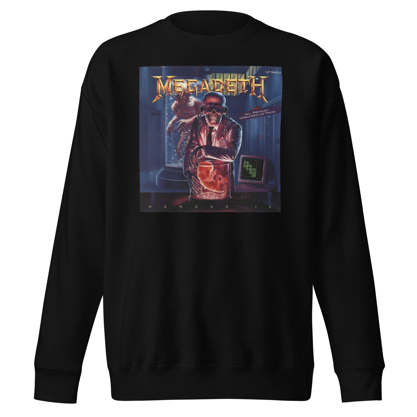 MERCHMOMENT Megadeth - Hangar 18 Sweatshirt [Apparel] - Rock Band Apparel