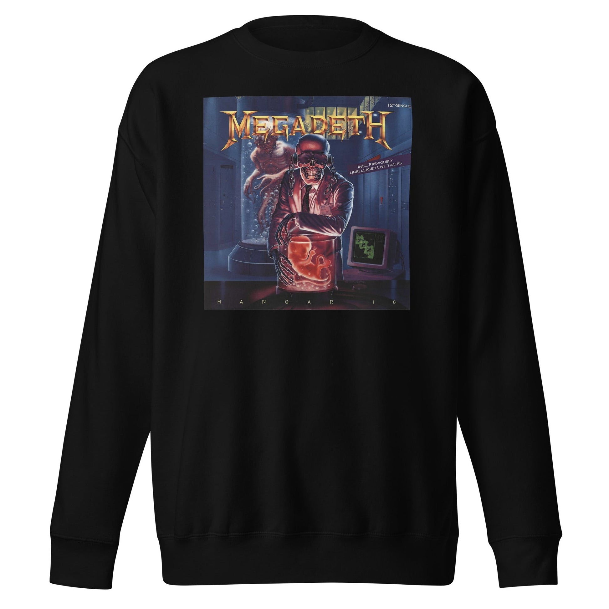 MERCHMOMENT Megadeth - Hangar 18 Sweatshirt [Apparel] - Rock Band Apparel