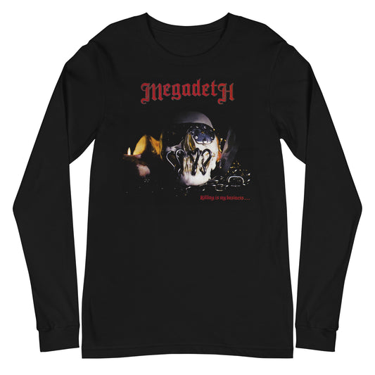 MERCHMOMENT Megadeth - Killing is my Business... Long Sleeve T-Shirt [Apparel] - Rock Band Apparel