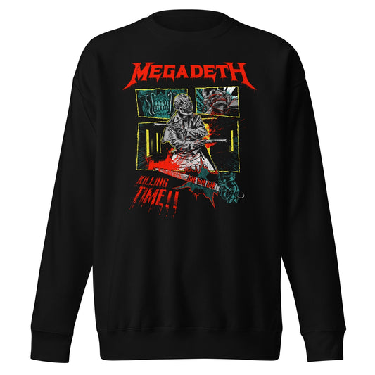 MERCHMOMENT Megadeth - Killing Time Sweatshirt [Apparel] - Rock Band Apparel