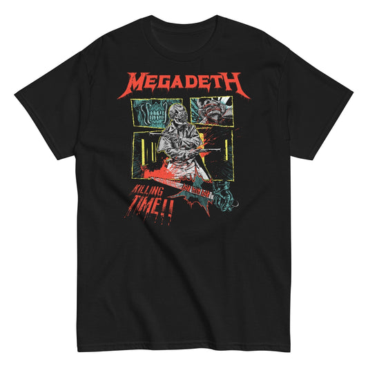 MERCHMOMENT Megadeth - Killing Time T-Shirt [Apparel] - Rock Band Apparel