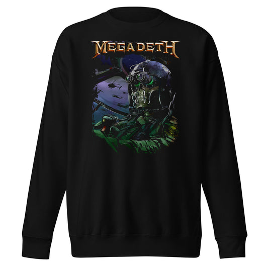 MERCHMOMENT Megadeth - Night Vision Sweatshirt [Apparel] - Rock Band Apparel